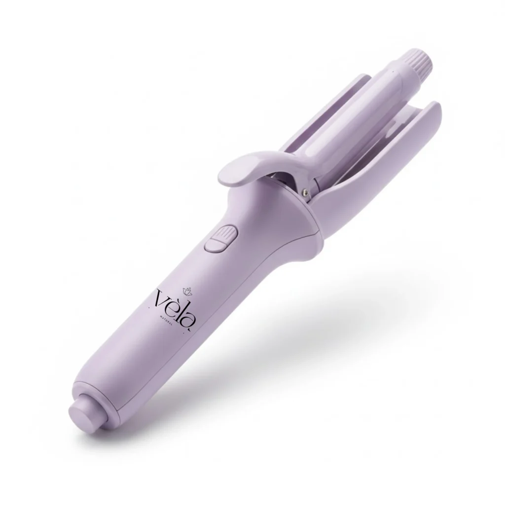 Vela Natural Wave Curling Iron – 2 Barrel Ionic Hair Curler (32MM)